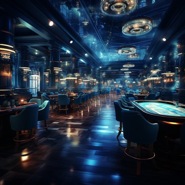 Ubin domino QQ yang disusun di meja lohanslot